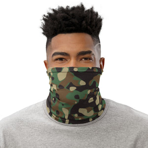 Green Camo Neck Gaiter - The Teez Project