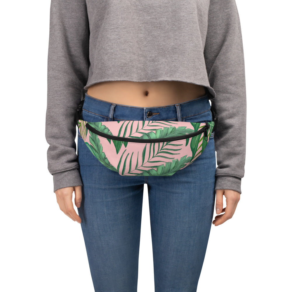 Pink Jungle Fanny Pack - The Teez Project