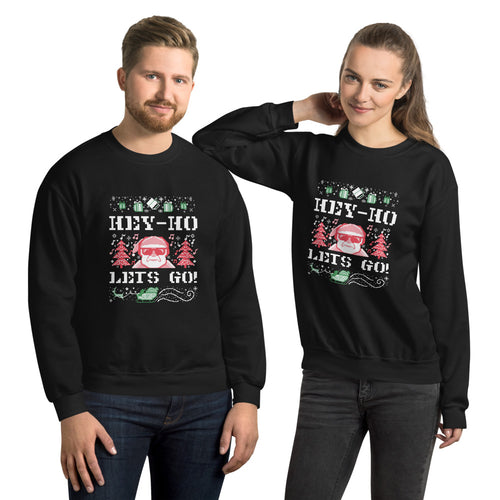 Hey Ho Santa Unisex Sweatshirt - The Teez Project