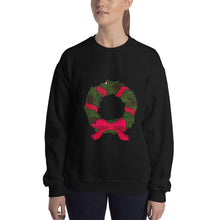 Ribbon Wreath - Sweatshirt - The Teez Project