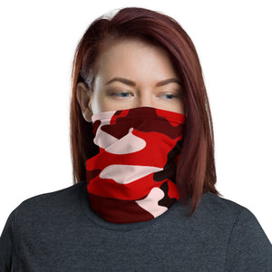 Red  Camo Neck Gaiter - The Teez Project