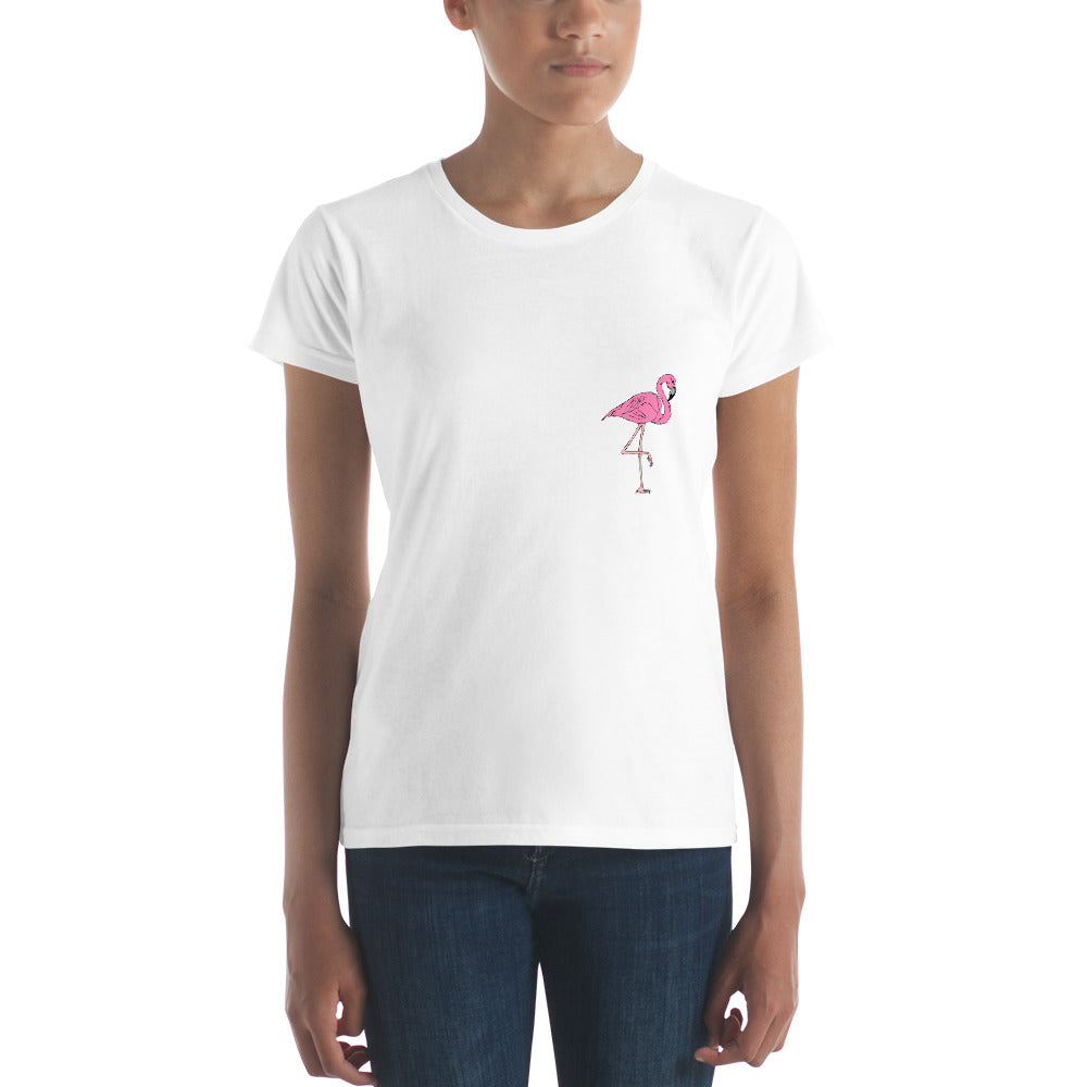 Pink Flamingo T-Shirt - The Teez Project