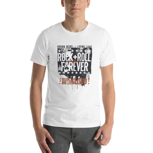 Rock n Roll Forever Short-Sleeve Unisex T-Shirt - The Teez Project